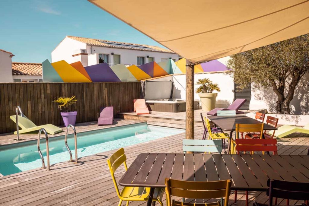 location villa de groupe avec piscine Noirmoutier